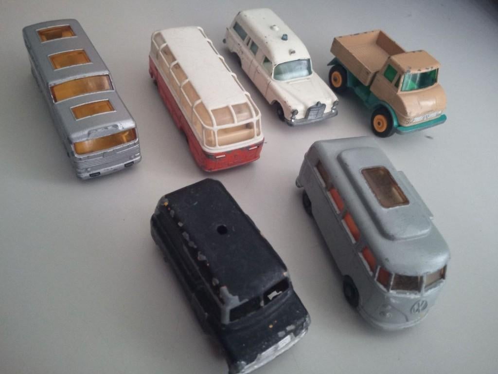 Leuk setje met Matchbox / Lesney autos,, Ophalen of Verzenden, Gebruikt