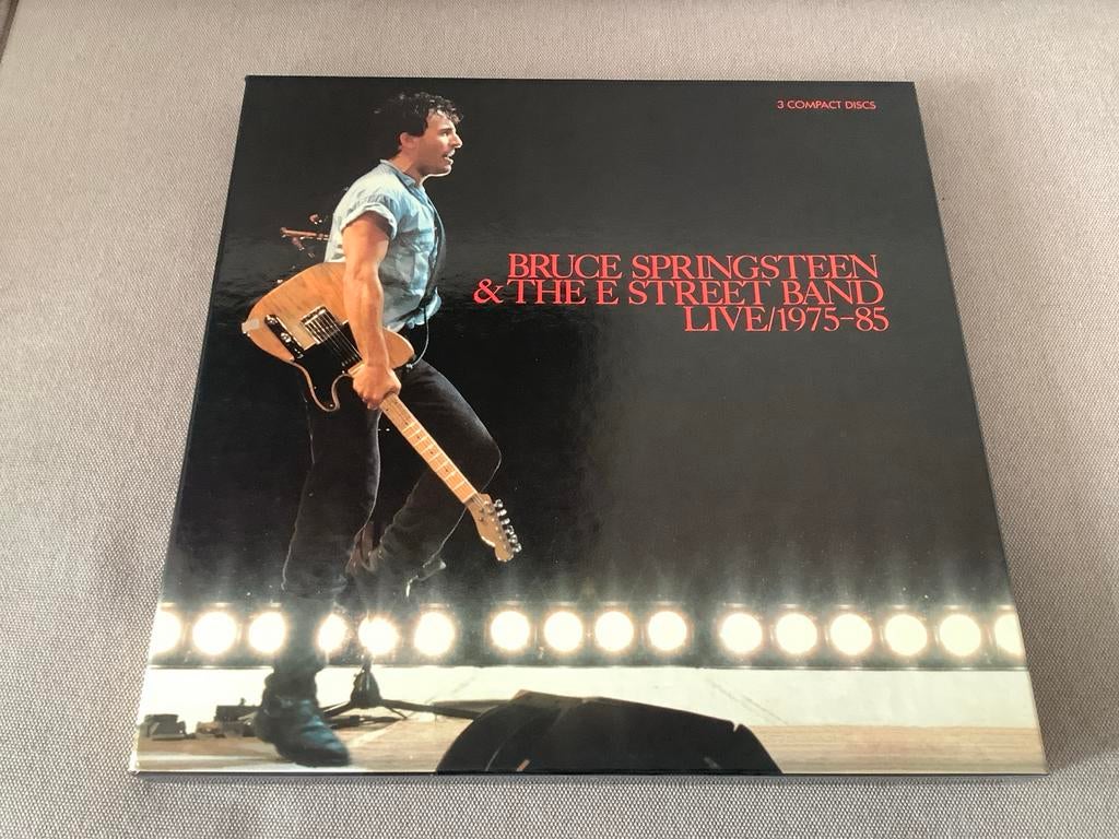 Bruce Springsteen & The E Street Band Live/1975-85 CD Boxset, Ophalen of Verzenden, Zo goed als nieuw, Boxset