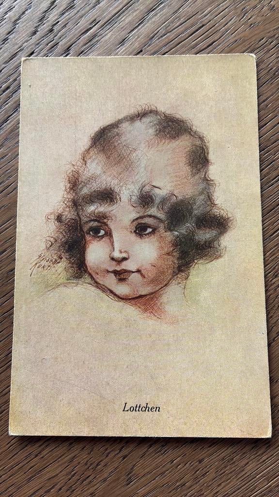 Lotje. Een meisjesportret., Ophalen of Verzenden, Ongelopen