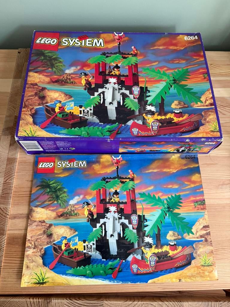 Lego 6264 Forbidden Cove - Compleet met doos en handleiding, Ophalen of Verzenden, Gebruikt, Complete set, Lego