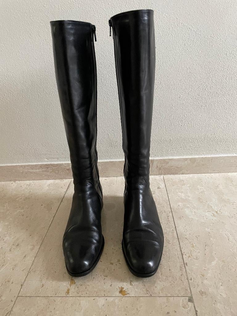 Panara: z.g.a.n. zwarte laarzen maat 38, Hoge laarzen, Panara, Verzenden, Zwart