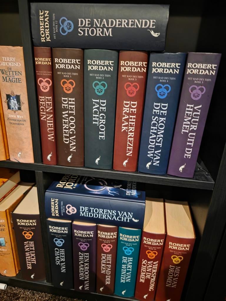 Robert Jordan - Rad des tijds (compleet), Boeken, Ophalen, Zo goed als nieuw