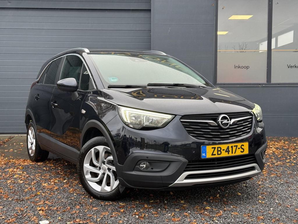 Opel Crossland X 1.2 Turbo Innovation 1e Eigenaar,110pk,Clim, Voorwielaandrijving, Gebruikt, 1199 cc, Blauw