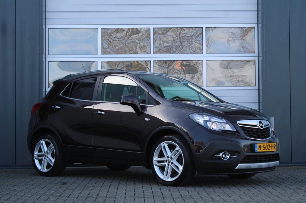 Opel Mokka 1.4 T Cosmo 4x4 140pk Camera/Cruise/Stoel&Stuurve, USB, Euro 5, Gebruikt, 4 cilinders