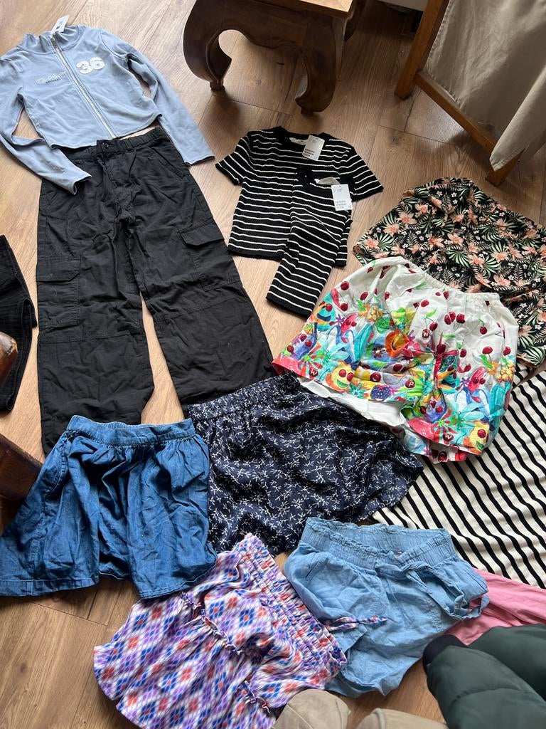 Meisjes bundel kleding maat 146/152, Kinderen en Baby's, Kinderkleding | Overige, Verzenden, Zo goed als nieuw, Meisje