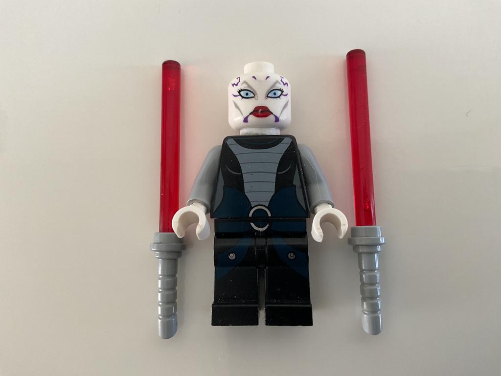 LEGO Star Wars - minifiguur - sw0318 - Asajj Ventress, Ophalen of Verzenden, Gebruikt, Losse stenen, Lego