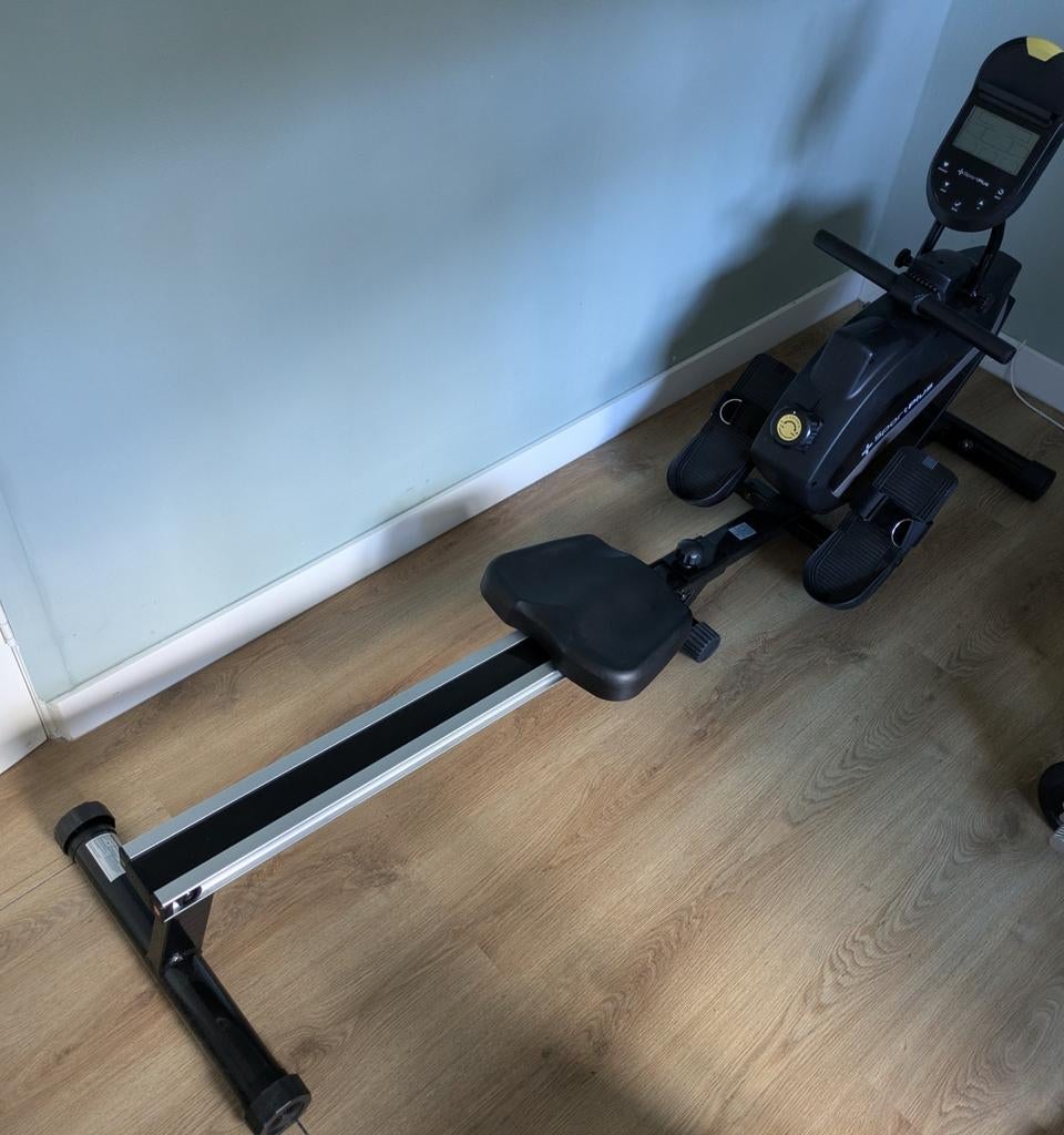 SportPlus Roei apparaat met Bluetooth functie, Ophalen, Zo goed als nieuw, Roeitrainer