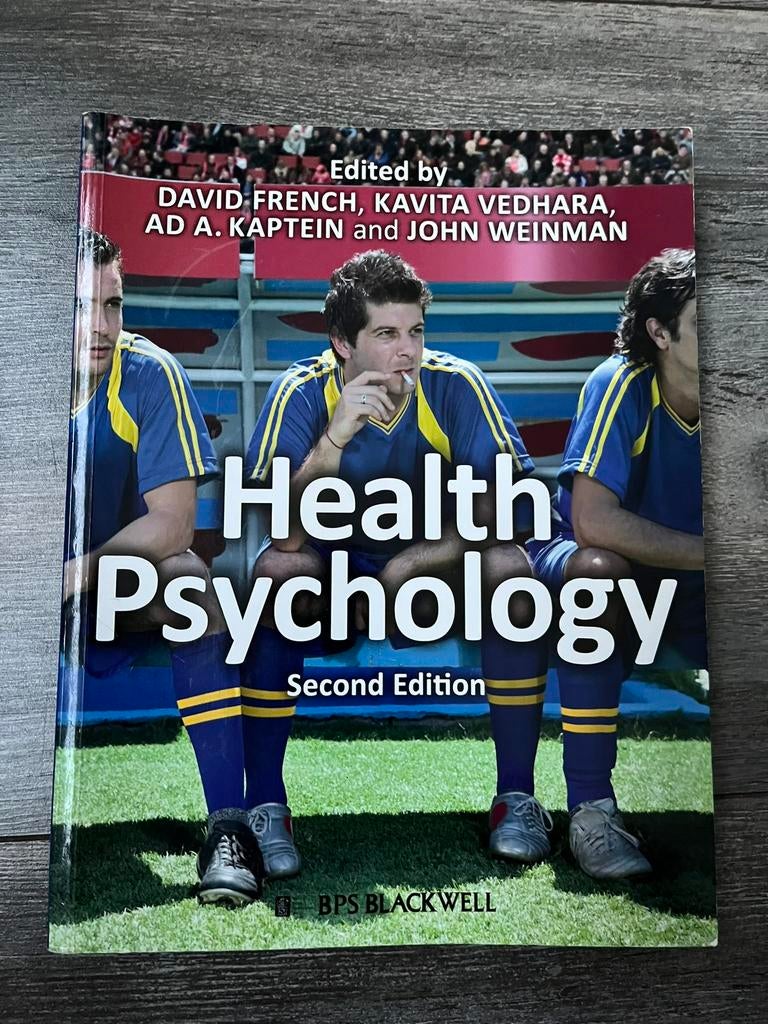 Boek Health Psychology, Boeken, Ophalen of Verzenden, Zo goed als nieuw
