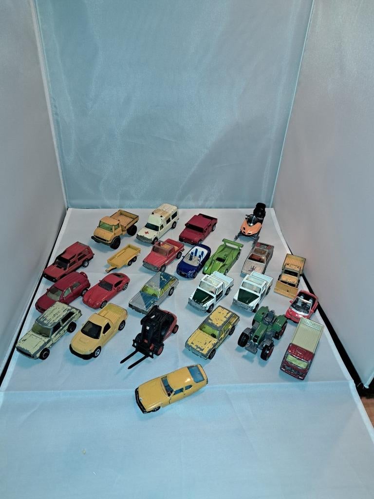 Grote partij Siku autootjes - Diverse modellen en condities, Overige merken, Gebruikt, 1:50 of kleiner, Auto