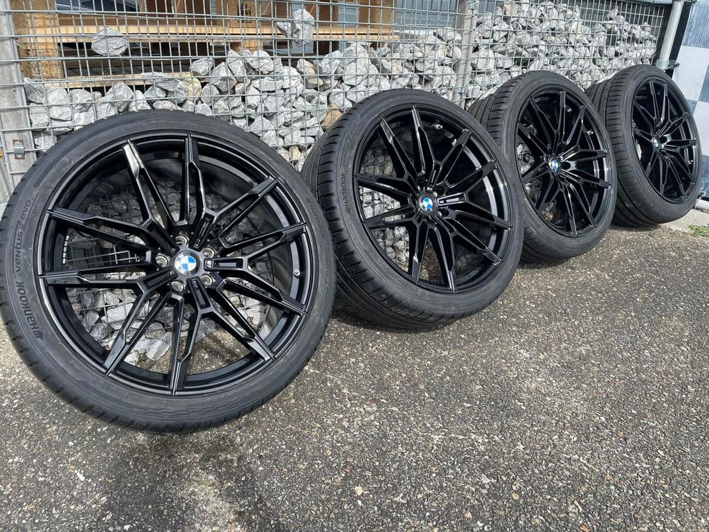 21 inch BMW M X3 X4 velgen 5x112 + hankook zomerbanden, Banden en Velgen, Nieuw, Terreinwagen, Zomerbanden