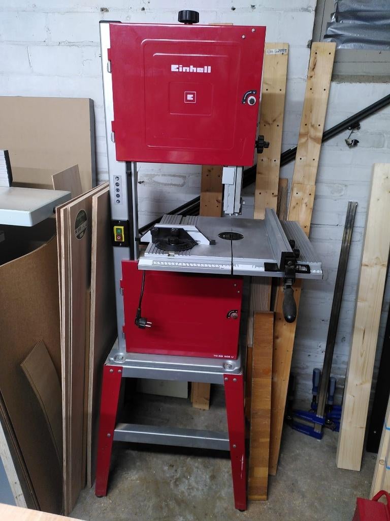 Lintzaag Einhell tc-sb 305 u, 70 mm of meer, Ophalen of Verzenden, Zo goed als nieuw, Lintzaag