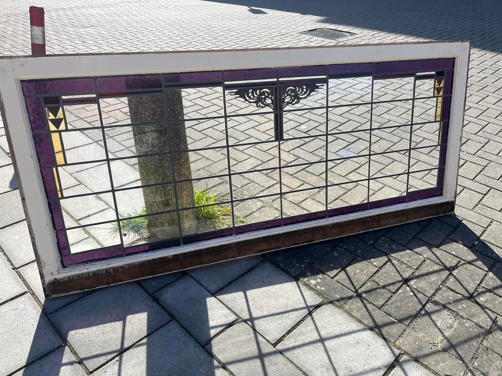 Glas in Lood (groot), Doe-het-zelf en Verbouw, Glas en Ramen, Ophalen, Zo goed als nieuw, 160 cm of meer, Minder dan 80 cm