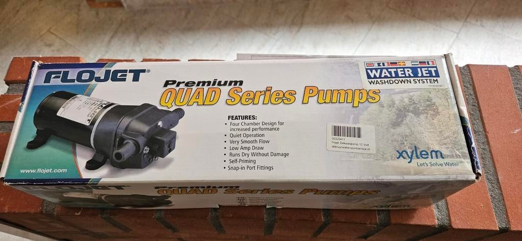 Flojet dekwaspomp 12 volt, Ophalen of Verzenden, Nieuw
