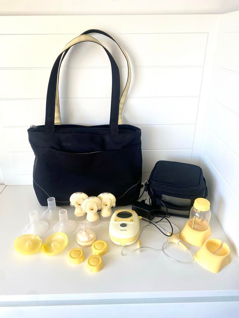Medela Freestyle Borstkolf Set met Tas en Accessoires, Kinderen en Baby's, Babyvoeding en Toebehoren, Ophalen of Verzenden, Gebruikt