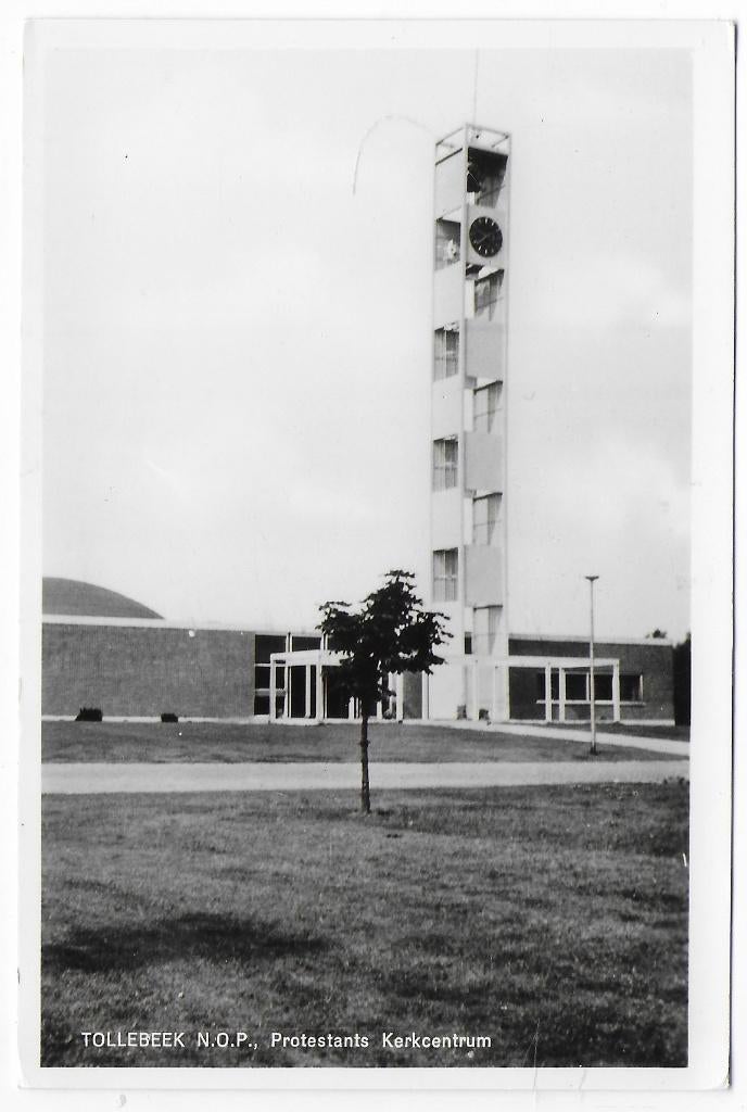 Tollebeek Protestants  Kerkcentrum Ansichtkaart  ( B7733 ), Verzamelen, Verzenden, 1960 tot 1980, Ongelopen, Noord-Brabant