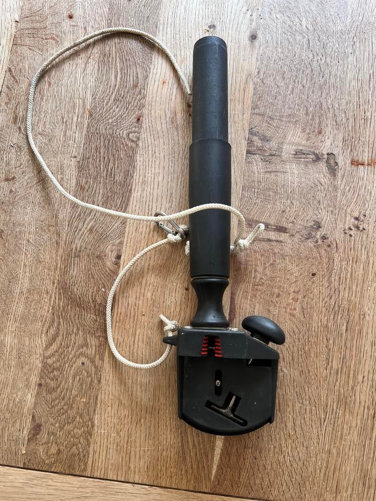 Retro mastvoet (Ten Cate?), Ophalen, Zo goed als nieuw, Minder dan 5 m²