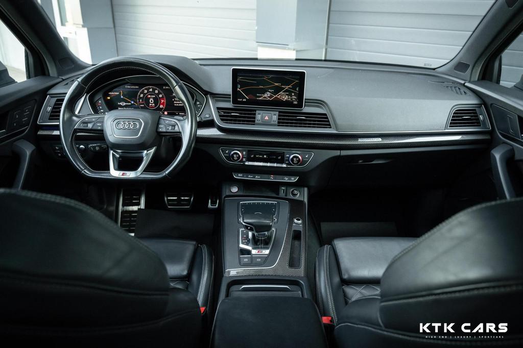 Audi SQ5 3.0 TFSI SQ5 ABT Quattro Pano|Sfeer|HuD|B&O|Memory|, Auto's, Volkswagen, Automaat, Gebruikt, 2995 cc, Zwart