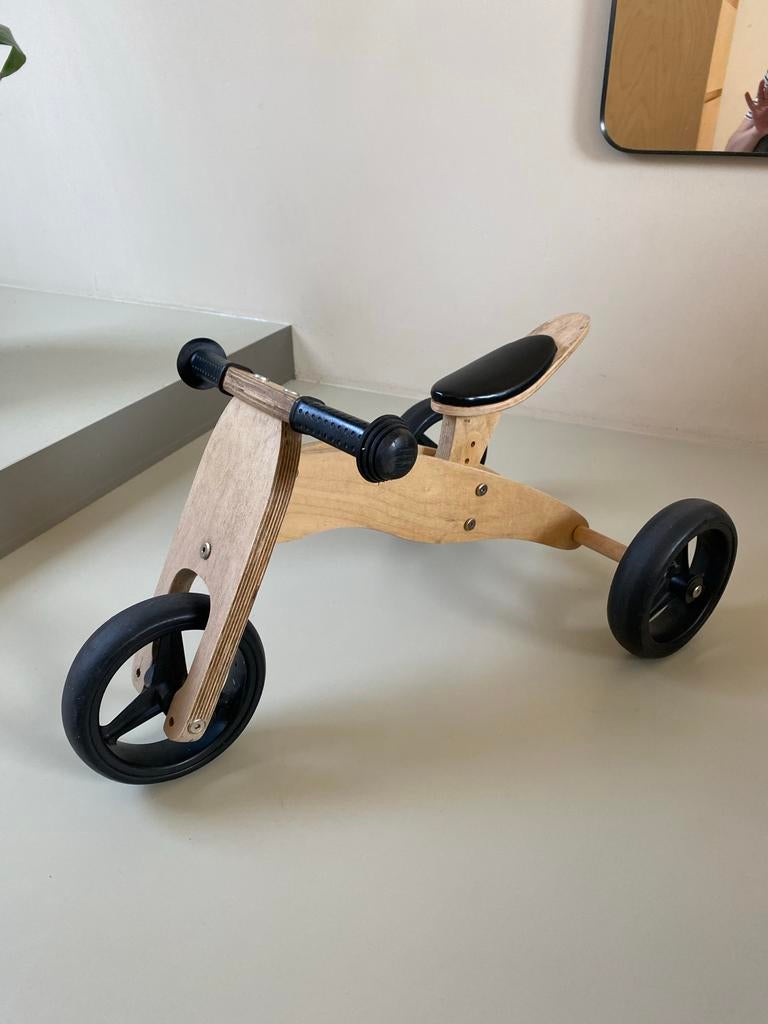 Houten driewieler - Gebruikt maar in goede staat, Ophalen, Gebruikt