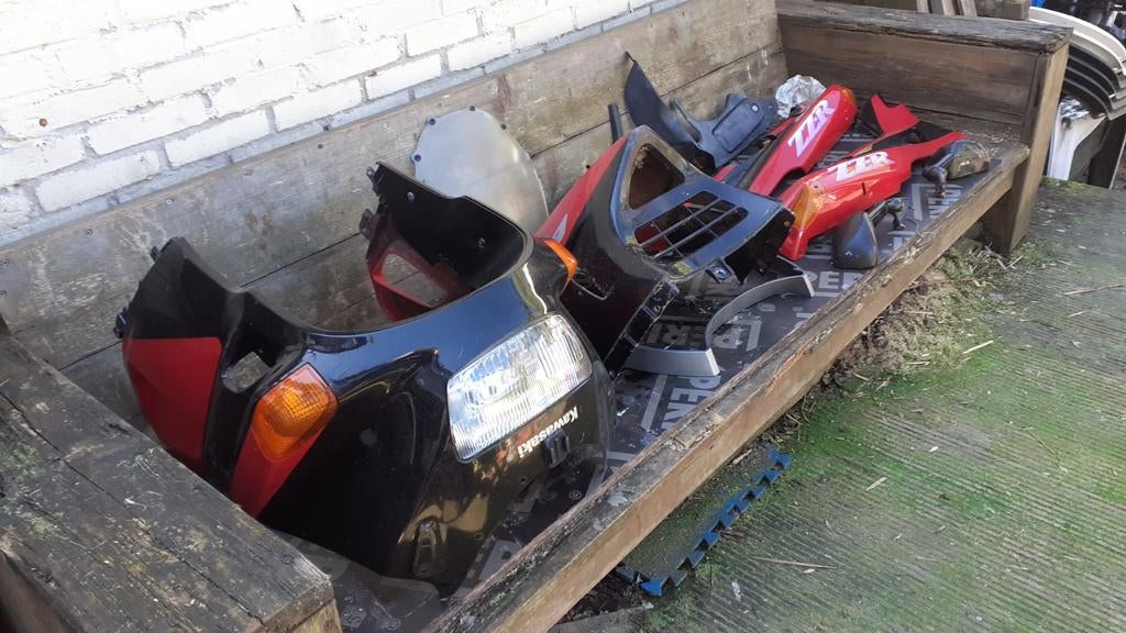 Complete nette kuip set kawasaki zzr 600 D, Motoren, Onderdelen | Kawasaki, Ophalen