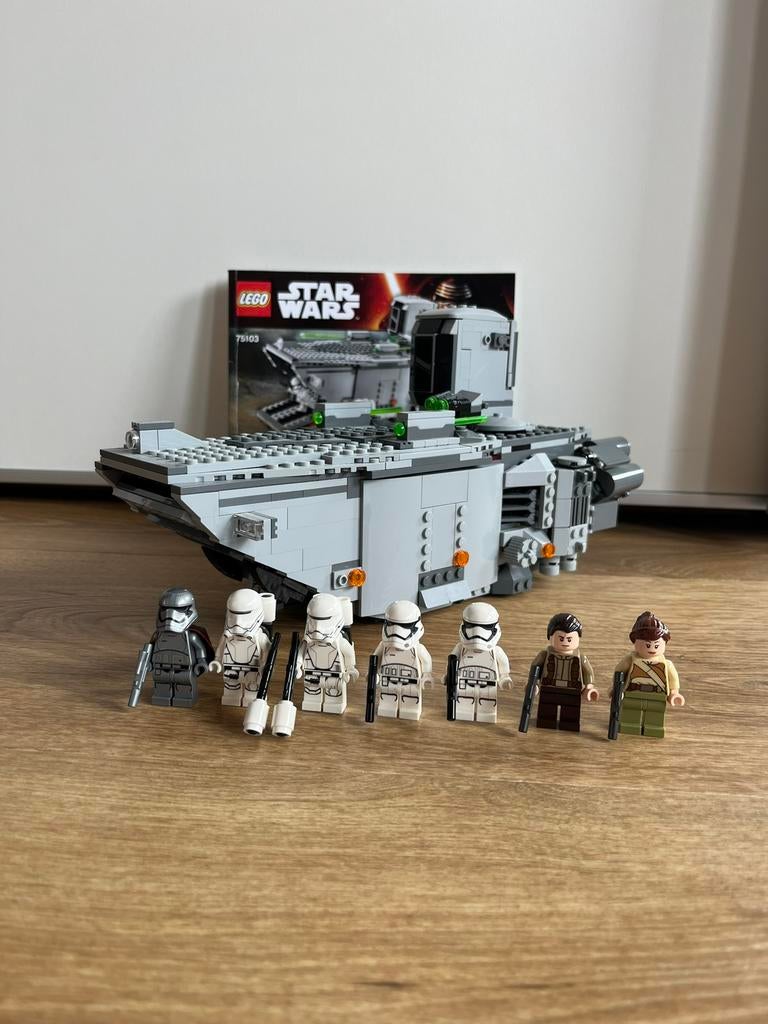 LEGO Star Wars First Order Transporter 75103, Gebruikt, Star Wars, Lego, Ophalen of Verzenden