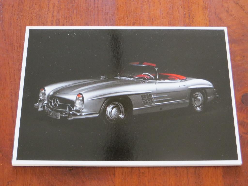 Setje met 5 Mercedes-Benz SL ansichtkaarten, Boeken, Ophalen of Verzenden, Nieuw, Mercedes