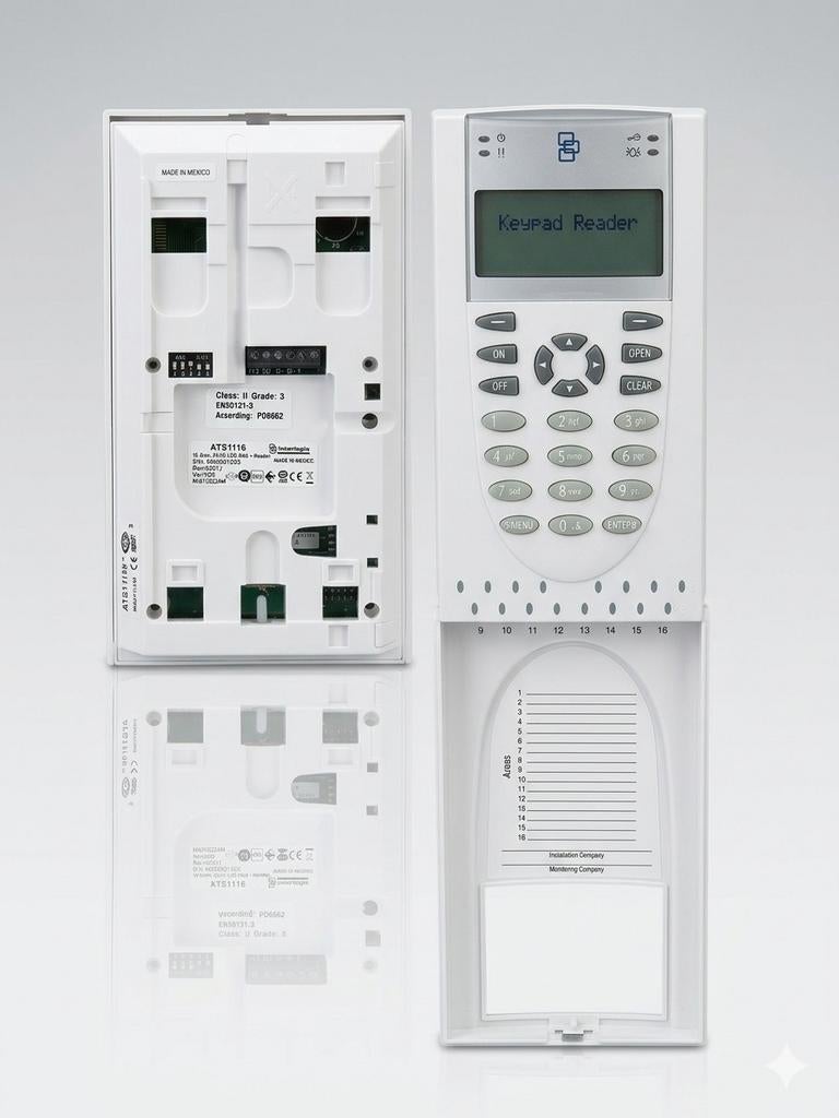 Aritech ATS1116 & ATS1110 Bediendelen met montageplaten, Ophalen of Verzenden, Detector, Sensor of Melder, Rook