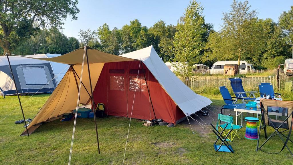 De Waard Albatros junior, Caravans en Kamperen, Tenten, Ophalen, Gebruikt
