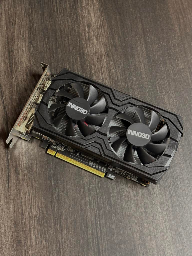 INNO3D GeForce GTX 1050 Ti 4GB Videokaart, PCI-Express 3, Gebruikt, HDMI, Ophalen of Verzenden