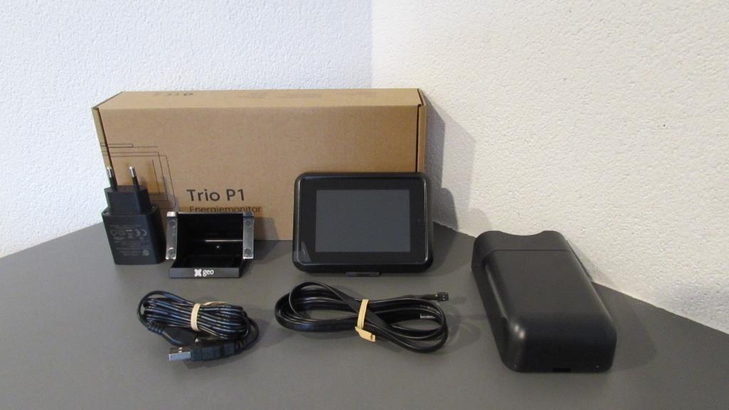 Geo Trio II P1 Energiedisplay monitor NIEUW 2e generatie, Ophalen, Slimme thermostaat, Nieuw
