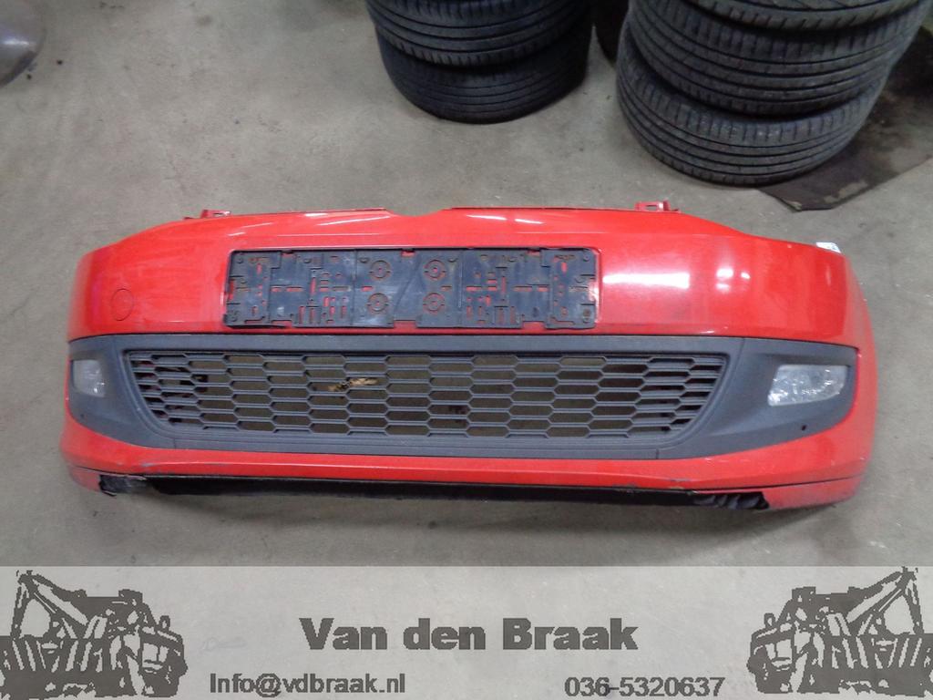 Volkswagen Polo 2009-2014 Voorbumper, Gebruikt, -, Herkomst onderdeel bekend, -