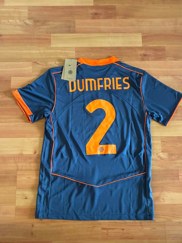 Dumfries Inter milan derde shirt, Ophalen of Verzenden, Zo goed als nieuw, Shirt