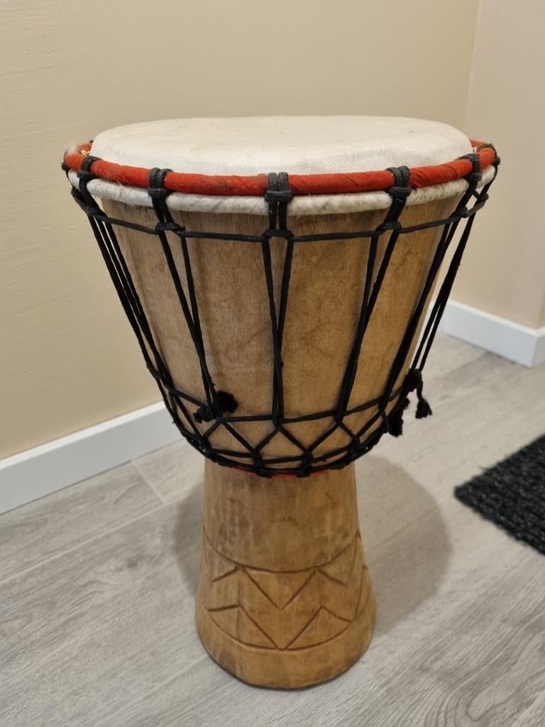 Djembe / Trommel 43cm Hoog, Ophalen, Zo goed als nieuw, Trommel