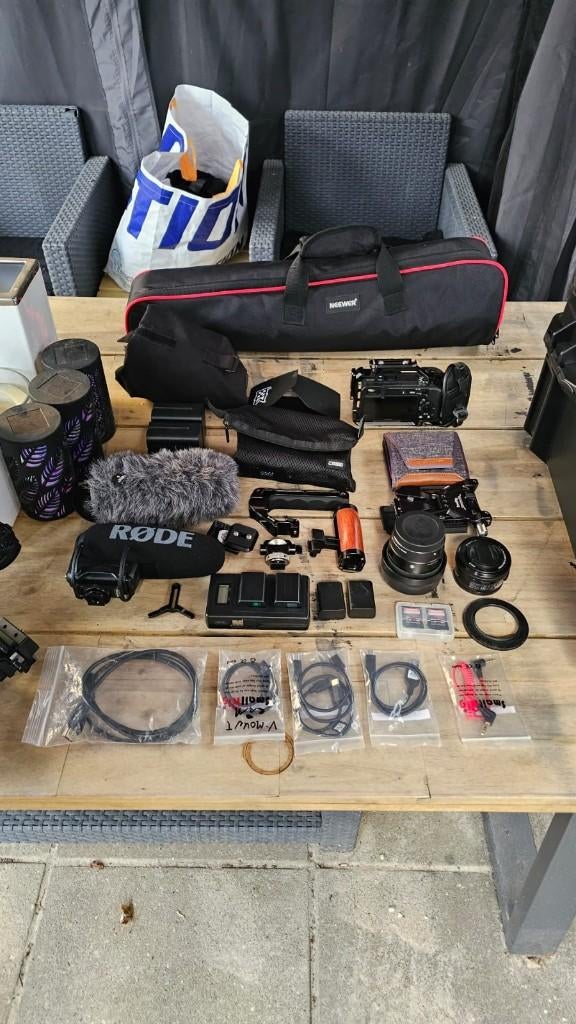 A6400 Sony camera cinema/vlog rig, Compact, Ophalen of Verzenden, Zo goed als nieuw, Sony