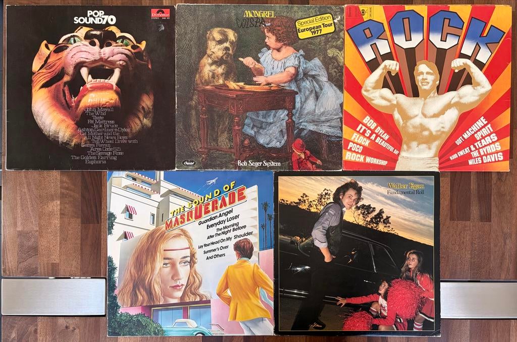 Diverse Jaren '70 LP's - Pop, Rock, Progressive, Cd's en Dvd's, Vinyl | Rock, Gebruikt, Poprock, 12 inch, Ophalen of Verzenden