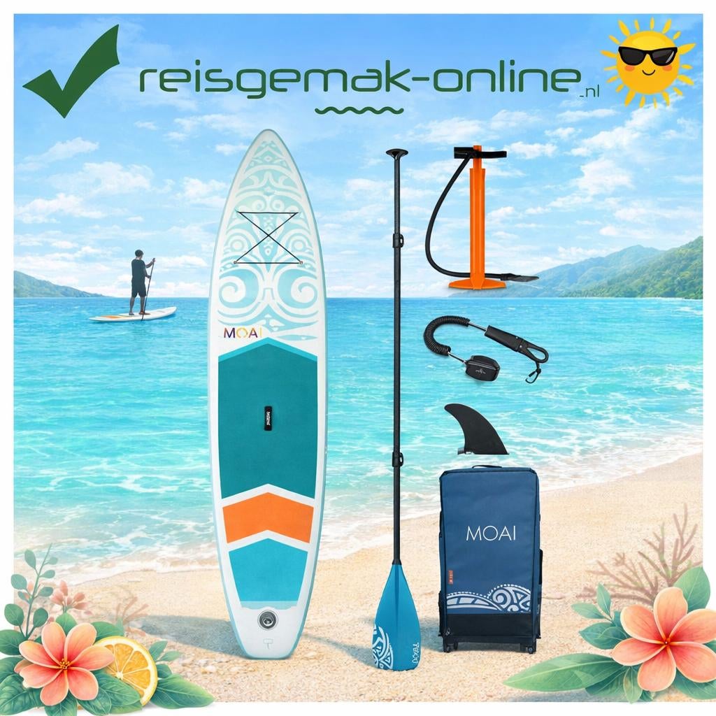 Lente Voordeel | Complete MOAI 10.6" SUP +Gratis Badlaken, Ophalen of Verzenden, Nieuw, SUP-boards