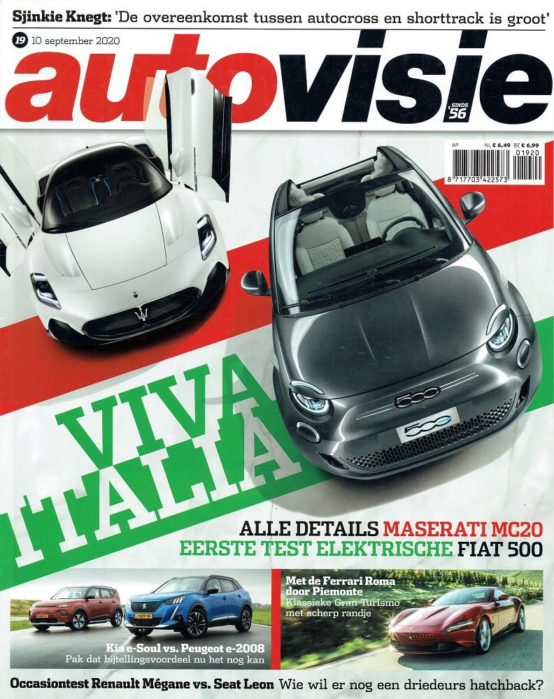 Autovisie 2020 nr. 19 (o.a. Kia e-Soul & Peugeot e-2008), Verzenden, Gelezen, Algemeen