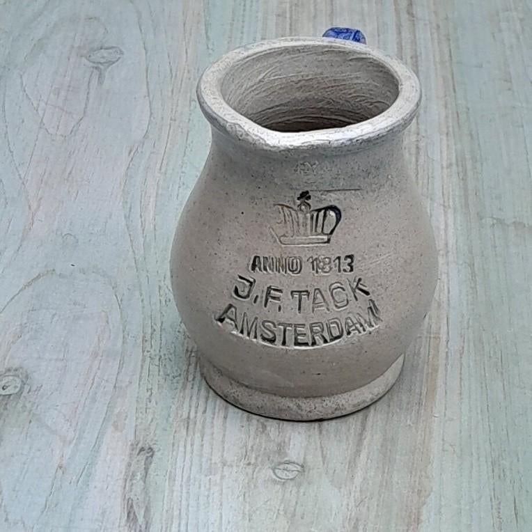 Mosterdpotje J.F. Tack, Antiek en Kunst, Ophalen of Verzenden