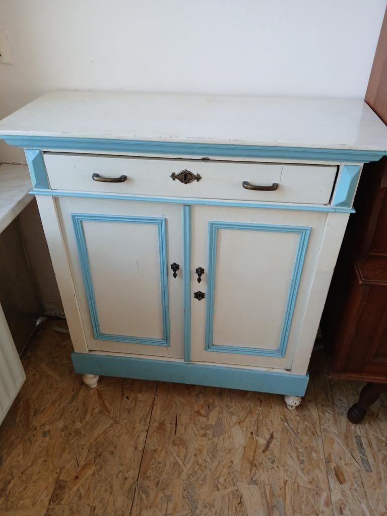 Brocante meidenkast., Ophalen, Gebruikt, 25 tot 50 cm, 50 tot 100 cm