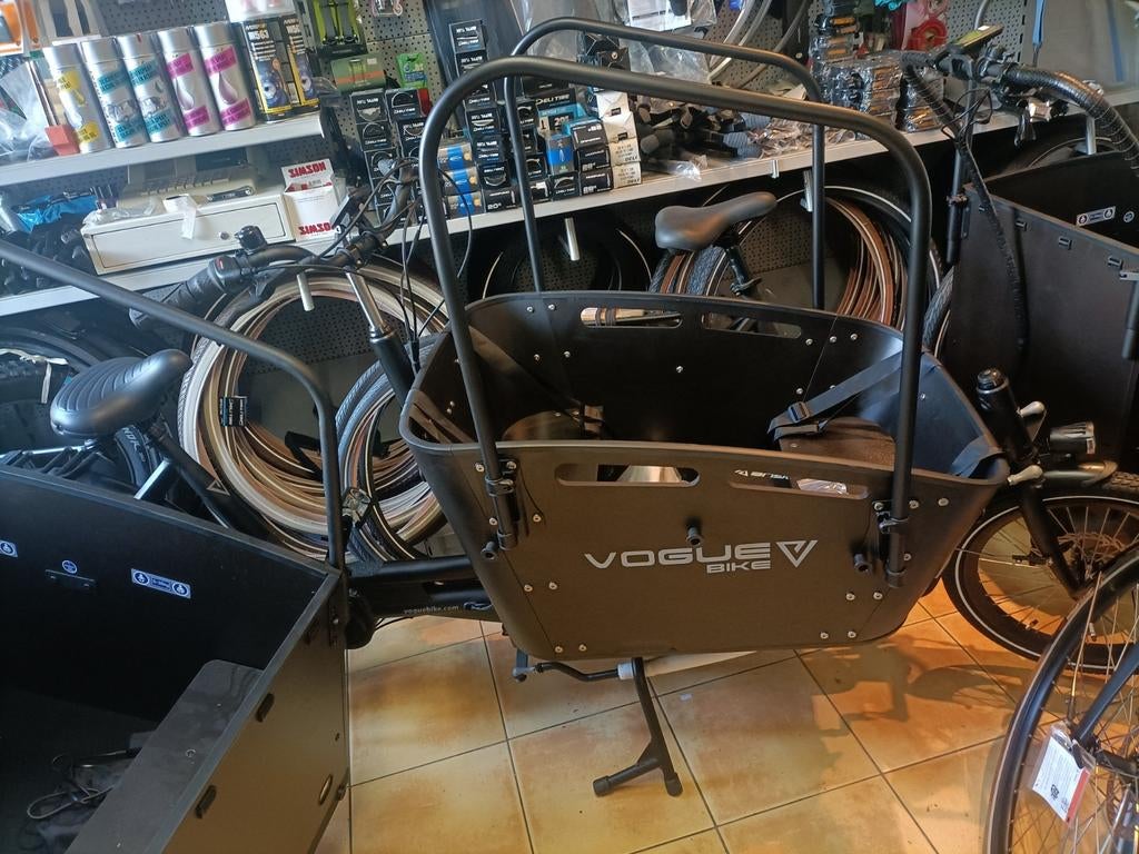 VOGUE CARRY 2 E BAKFIETS, 4 kinderen of meer, ., Huif, Nieuw