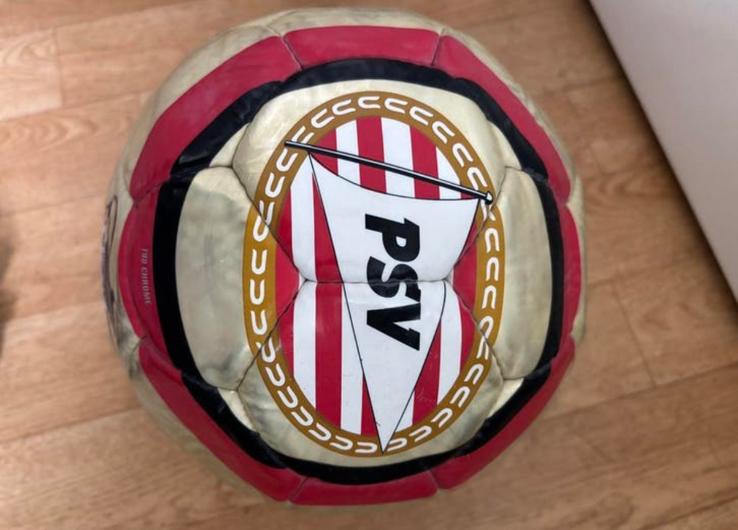Psv voetbal met handtekeningen, Ophalen of Verzenden, Zo goed als nieuw, PSV, Shirt