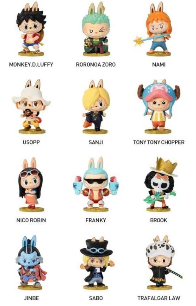 Labubu de Monsters One Piece Series Blind box 100% origineel, Ophalen of Verzenden