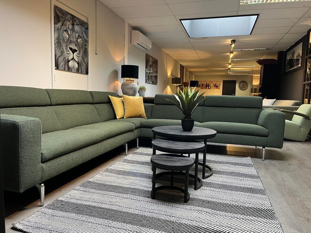 Leolux Horatio ploegstof Monza, Huis en Inrichting, Banken | Bankstellen, Leolux artifort design on stock rolf benz montis, Overige maten