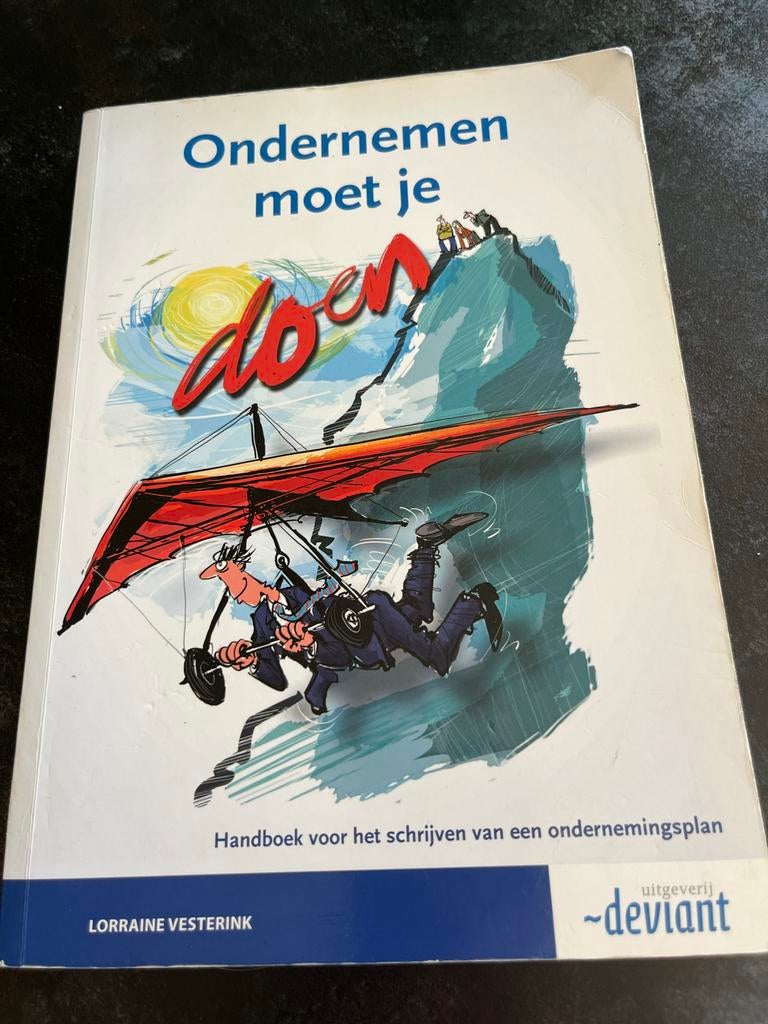 Ondernemen moet je doen - Handboek ondernemingsplan, Ophalen of Verzenden, Gelezen, Management