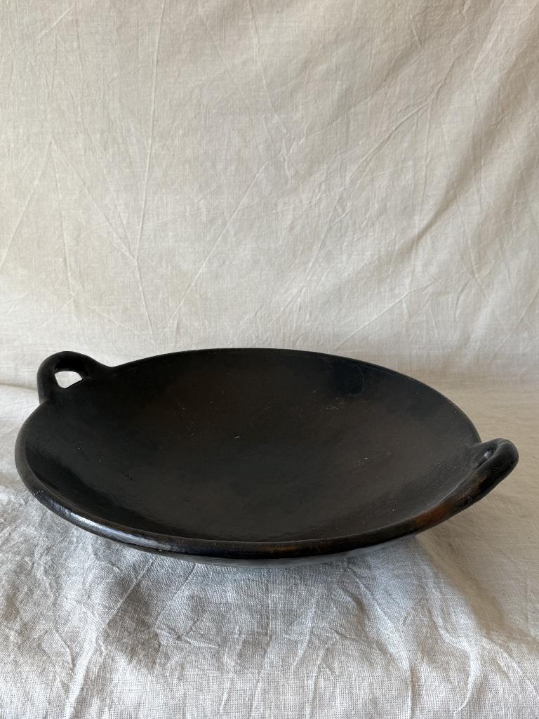 Vintage Handgemaakte Houten Schaal / Decoratieve Schotel, Ophalen of Verzenden