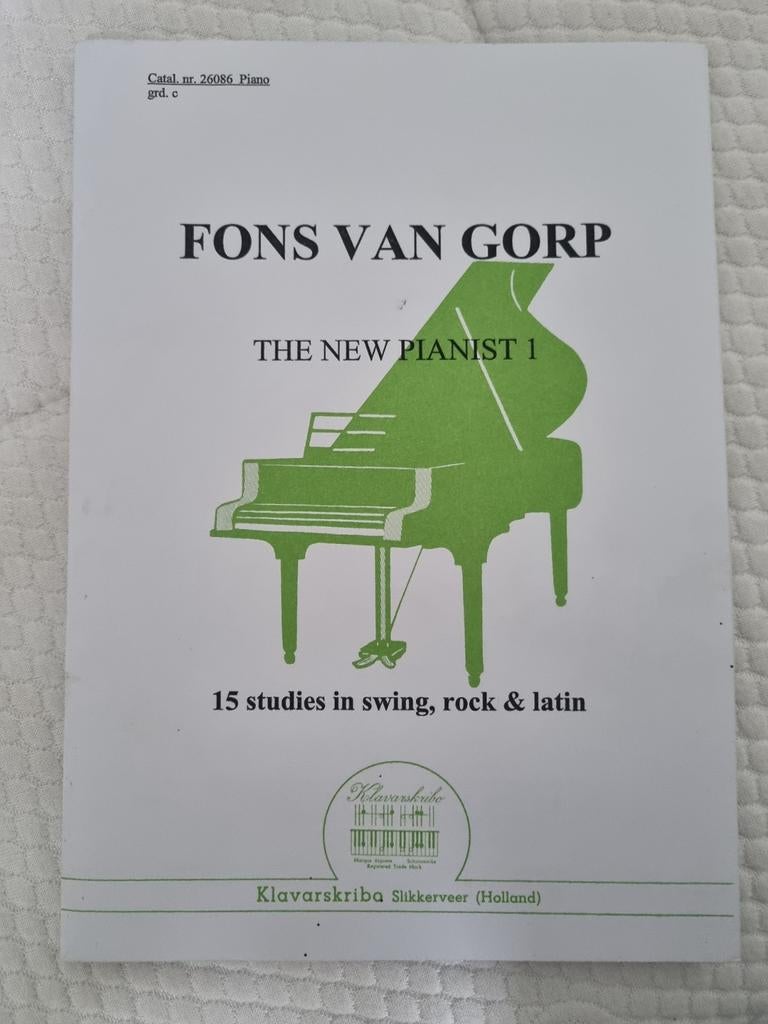 Klavarskribo, Fons v. Gorp - populaire muziek, Ophalen of Verzenden, Zo goed als nieuw, Artiest of Componist, Religie en Gospel