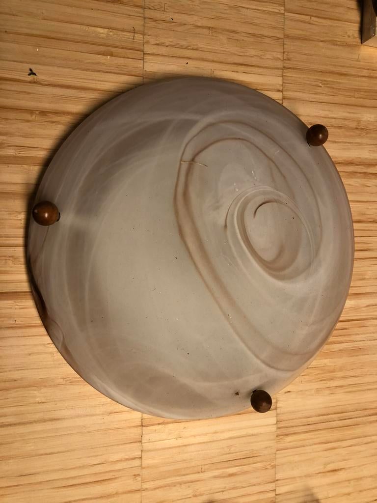 Plafondlamp massive 34 cm, Ophalen of Verzenden