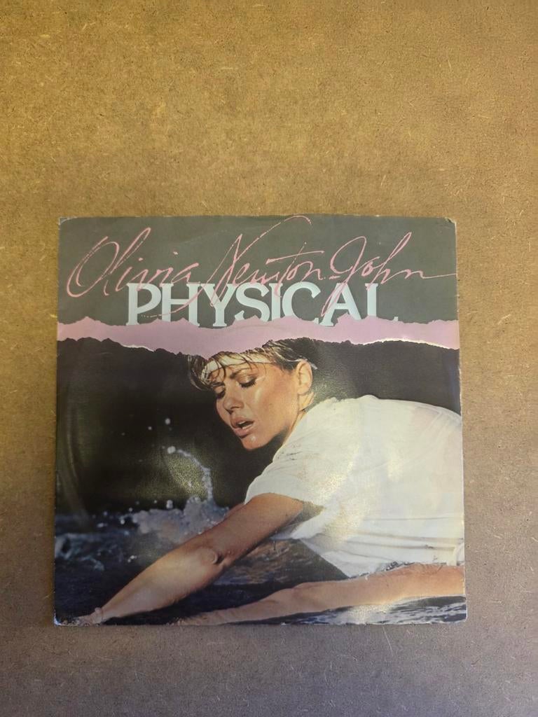 Olivia Newton John - physical, Cd's en Dvd's, Gebruikt, 7 inch, Single, Ophalen of Verzenden