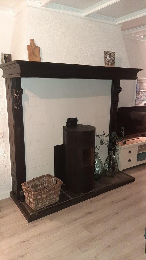 Jaren '30 Schouw, Huis en Inrichting, Ophalen, Gebruikt, Vrijstaande haard, Houthaard