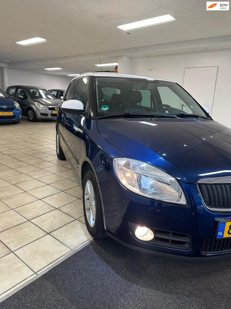 Skoda Fabia 1.2-12V Tour.NAP,Airco,Cruiscontrol,NAVI, Auto's, Skoda, Voorwielaandrijving, Blauw, 1198 cc, Bedrijf