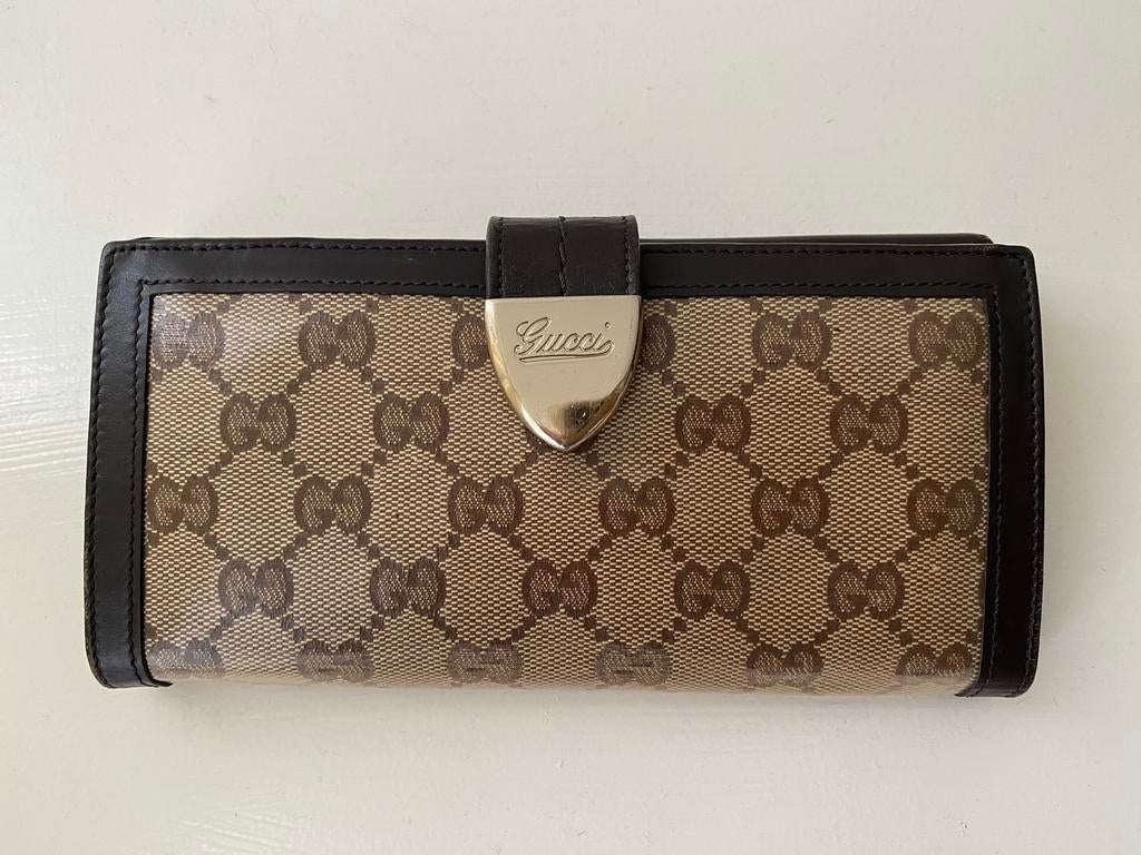 Gucci portemonnee origineel, voor Gucci tas, Sieraden, Tassen en Uiterlijk, Portemonnees, Ophalen of Verzenden, Gebruikt, Zwart